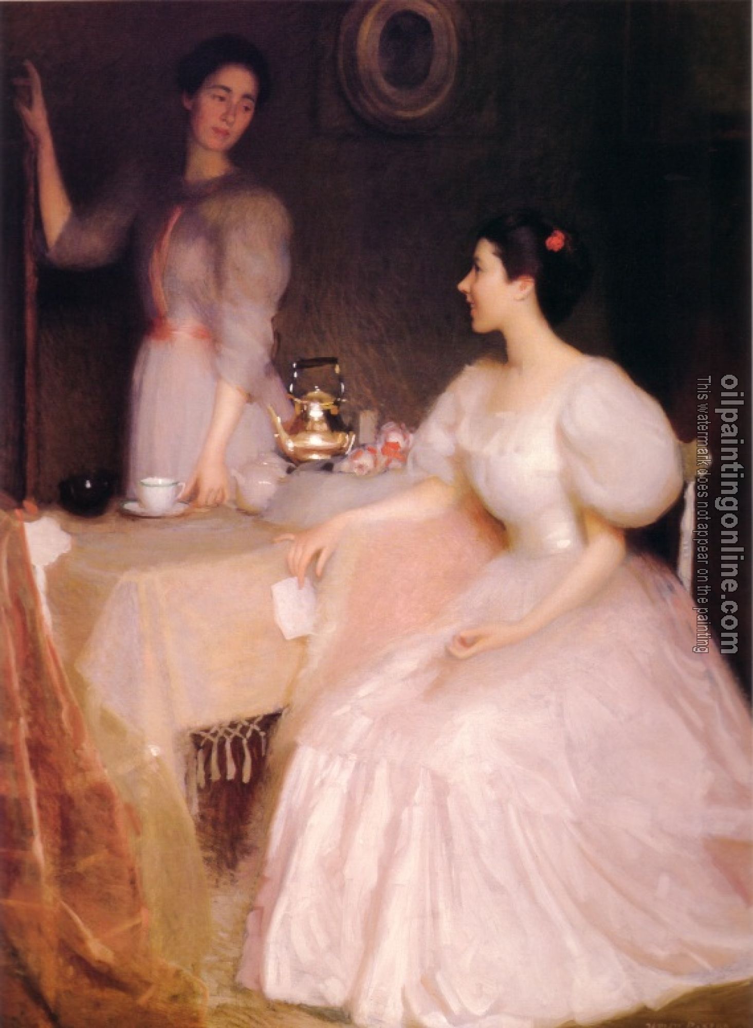 William McGregor Paxton - Mollie Scott And Dorothy Tay